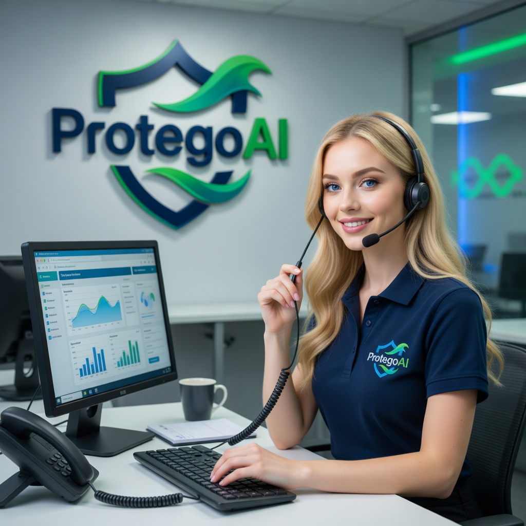 נציגת שירות ProtegoAI